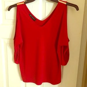 INC cold shoulder top